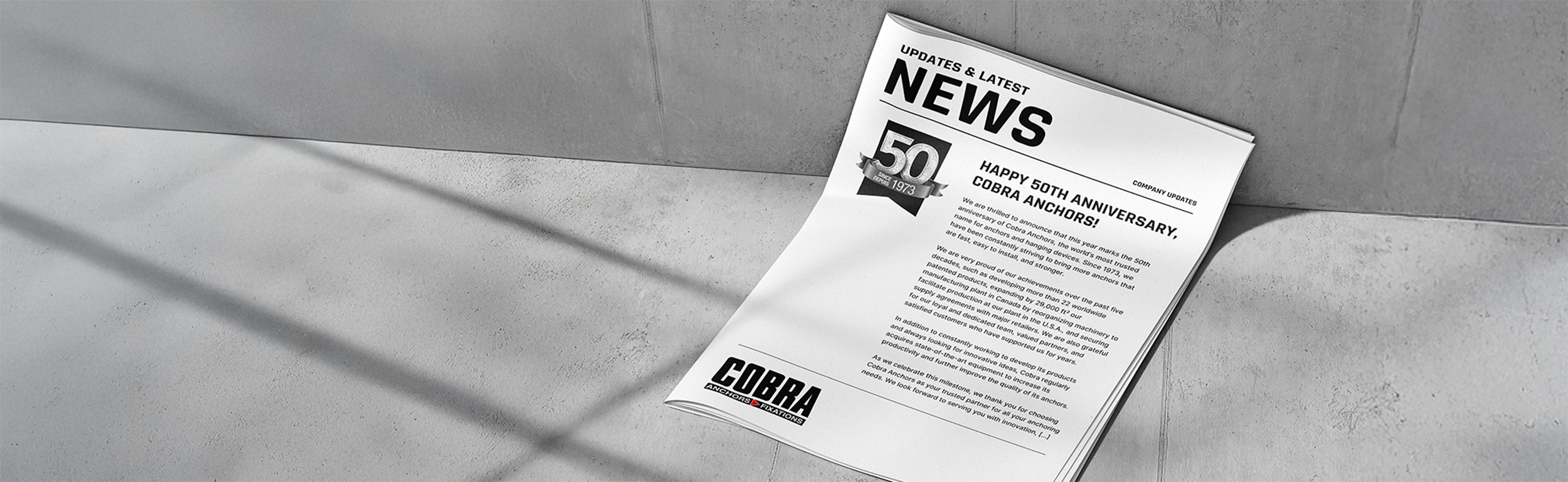 Joyeux 50e anniversaire, Cobra Anchors !