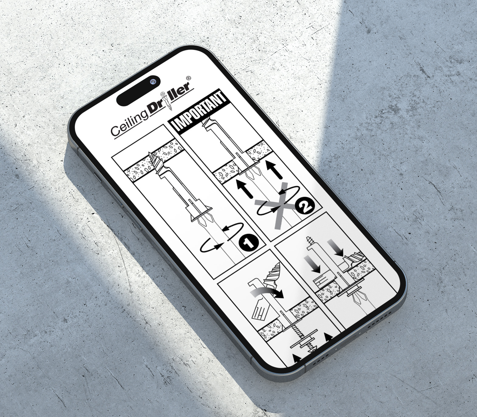 Ceiling Driller – Guide d’installation