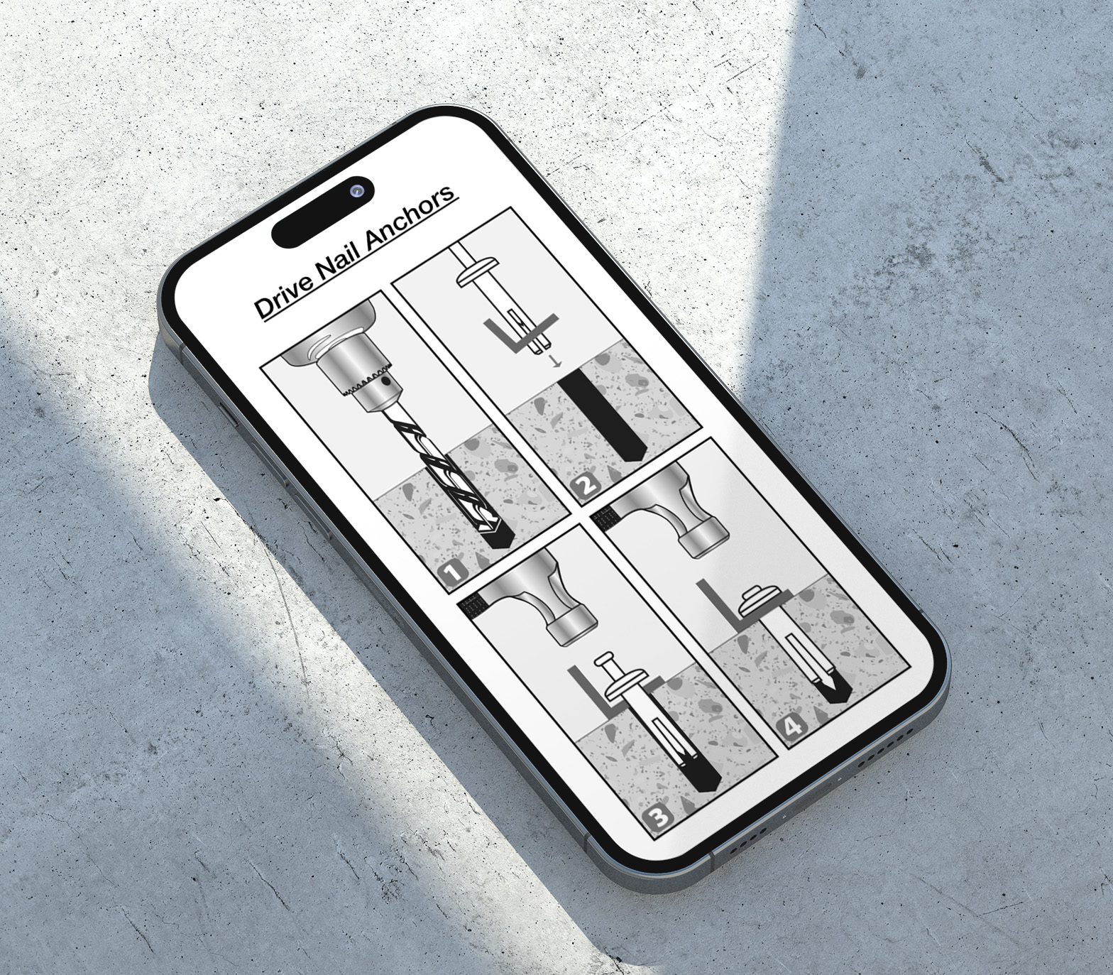 Chevilles avec clou à tête plate – Guide d’installation